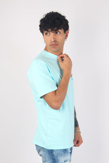 T-shirt Panda Save Azzurro - 6