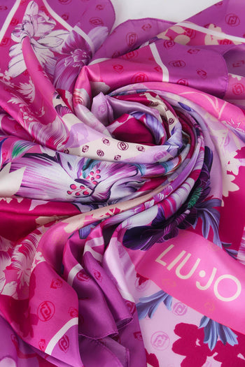 Stola Degrade Stampa Fuxia - 5