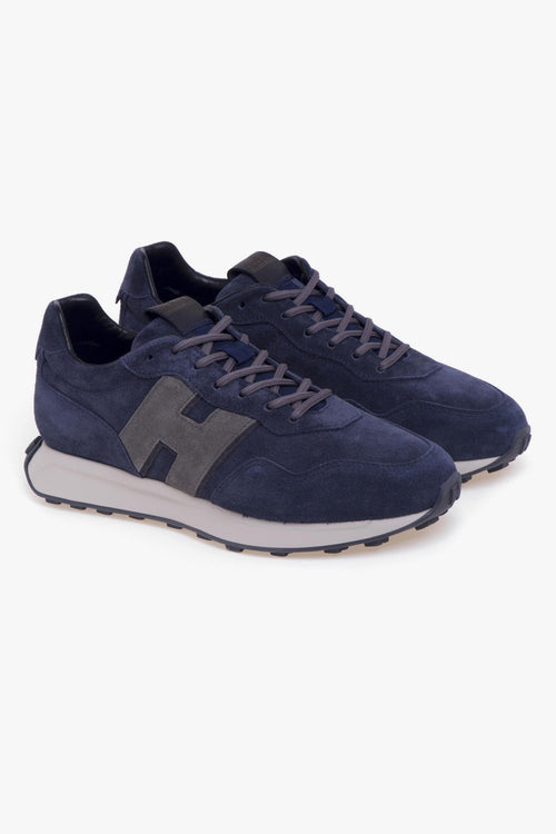 Sneaker H601 in camoscio - 2