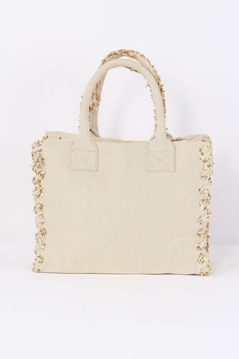 Shopping Canvas Beach Sabbia/gold - 3