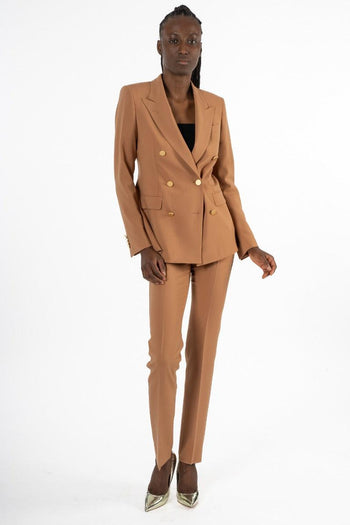 Tailleur Parigi Doppiop Marrone Donna - 5