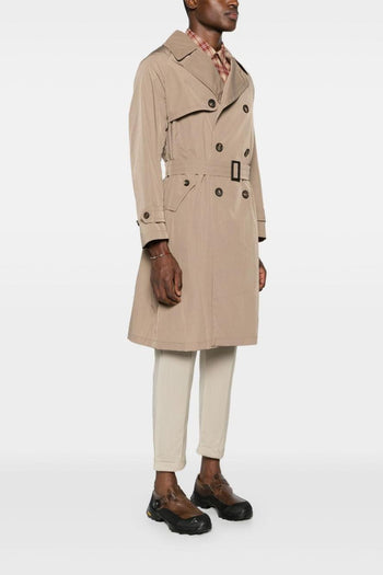 Trench Beige Uomo - 5