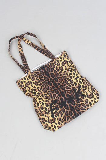 Borsa Mare Canvas Fantasia Animalier - 6