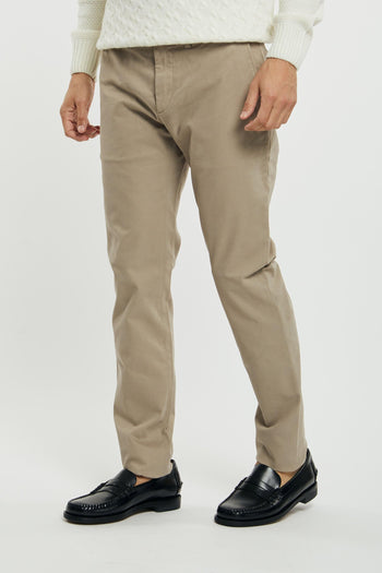 Pantalone Chino Mike Cotone/Modal/Elastan Colore Sand - 3