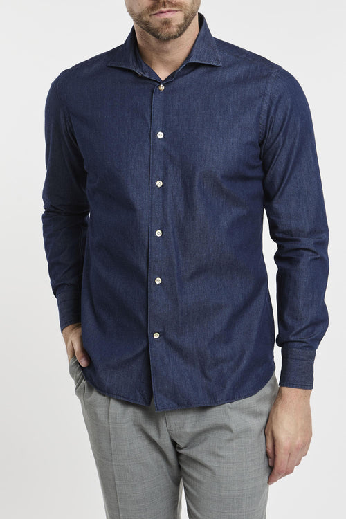 Camicia Blu Uomo