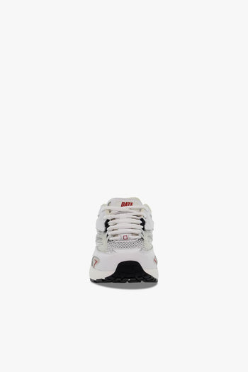 Sneakers SN23 in pelle e rete bianco e nero - 4