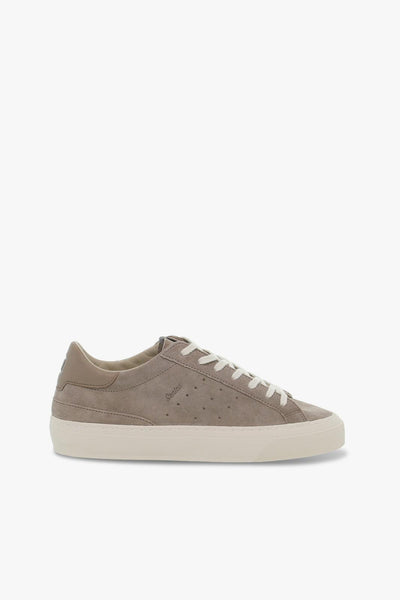 Sneakers SONICA SUEDE in camoscio e pelle beige