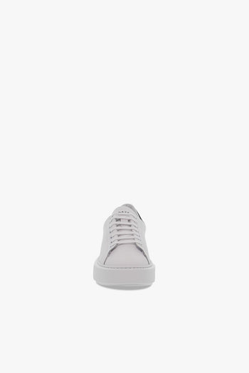 Sneakers SFERA CALF in pelle bianco e nero - 3