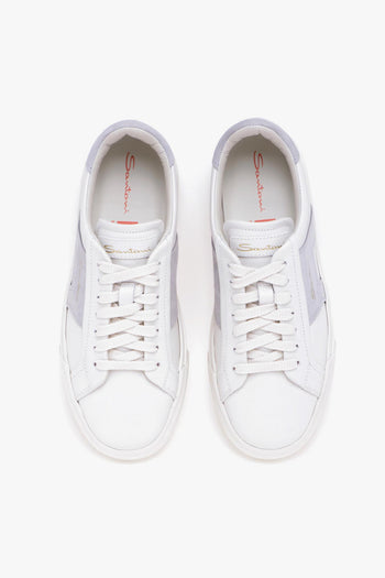 Sneaker Double Buckle in pelle - 5
