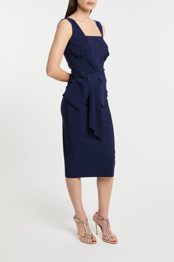 La Petite Robe di Abito Slim Jersey Blu - 3