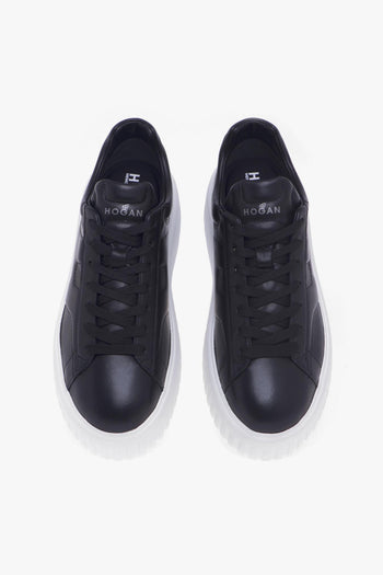 Sneaker H-stripes in pelle - 5