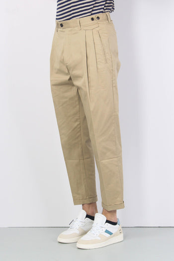 Pantalone Pence Gamba Dritta Beige - 5