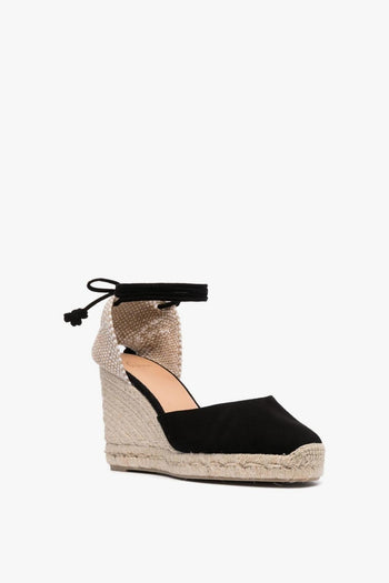 Scarpa Nero Donna Espadrillas Tacco 9.5 cm - 4