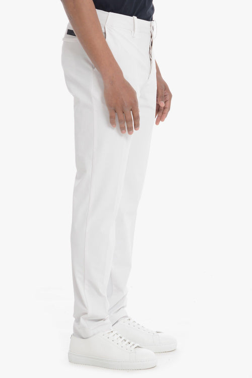 Pantalone Bianco Uomo Tessuto Tecnico - 2