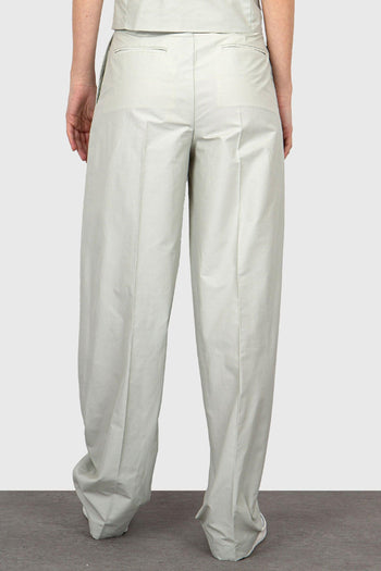Pantalone Banana in Cotone Ghiaccio - 5