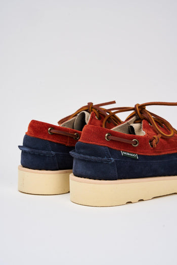 Mocassino Blue Dk Denim- Brandy- Birch Uomo - 5