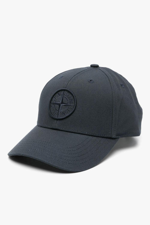Cappellino Blu Uomo Uomo da baseball con ricamo