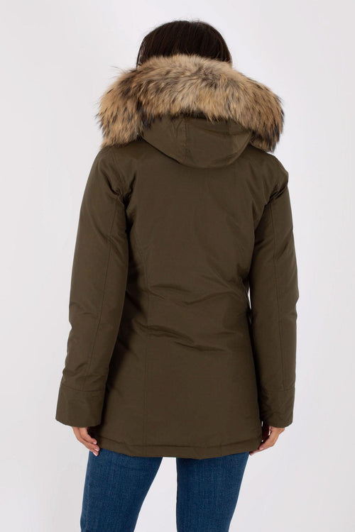 Arctic Parka 2 Tasche Verde Donna - 2