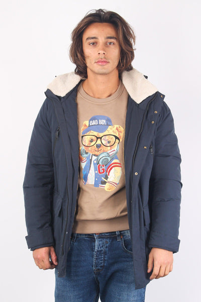 Parka Imbottito Navy