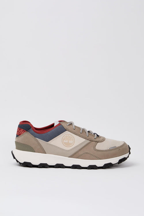Sneaker Light Taupe Nubuck Uomo