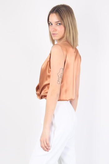 Ines Body Satin Stretch Brown - 7