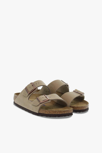 Sandalo basso ARIZONA SOFT FOOTBED in pelle tabacco - 5