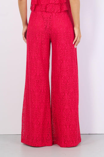 Pantalone Palazzo Pizzo Magenta - 4