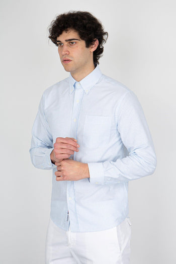 Camicia Doubling Azzurro Uomo - 3