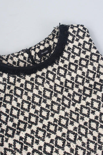 Tubino Tessuto Chanel Bianco/nero - 9