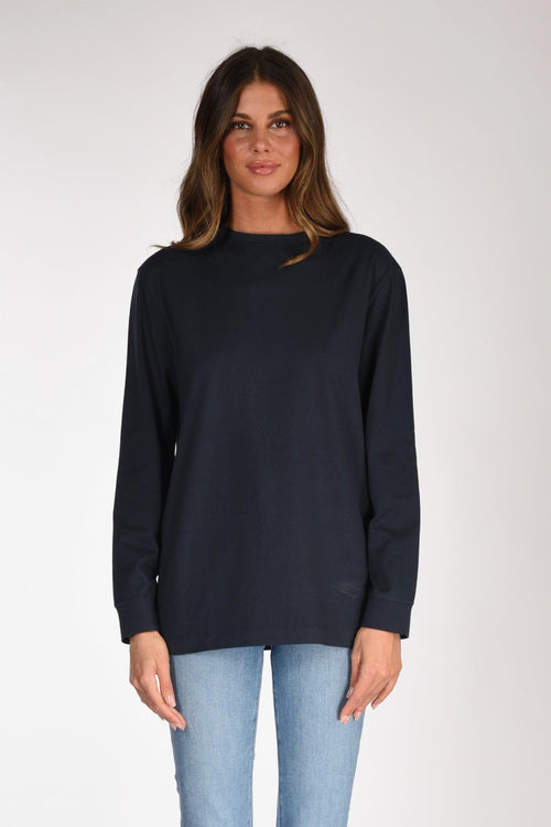 T-shirt Over Blu Donna - 2