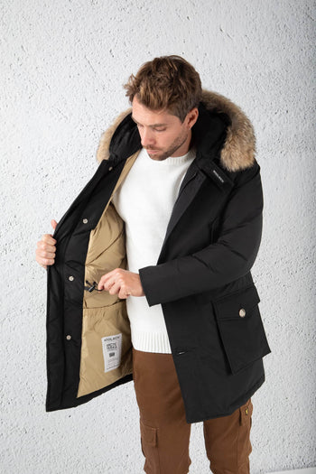 Artic Parka 4 Tasche Nero Uomo - 2