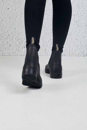 Boot Black Leather Nero Donna - 5