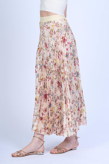 Weekend Gonna PALIO Plisse' Fiori Beige Donna - 2