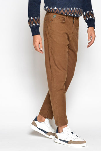 Pantalone Cropped Fustagno Uomo - 3