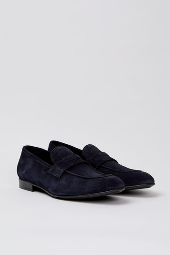 Mocassino Blu Uomo - 2