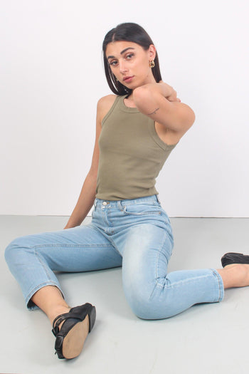 Jeans Spalmatura Argent0 Denim Chiaro - 7