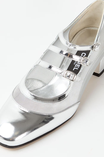 Slingback Silver Donna - 6