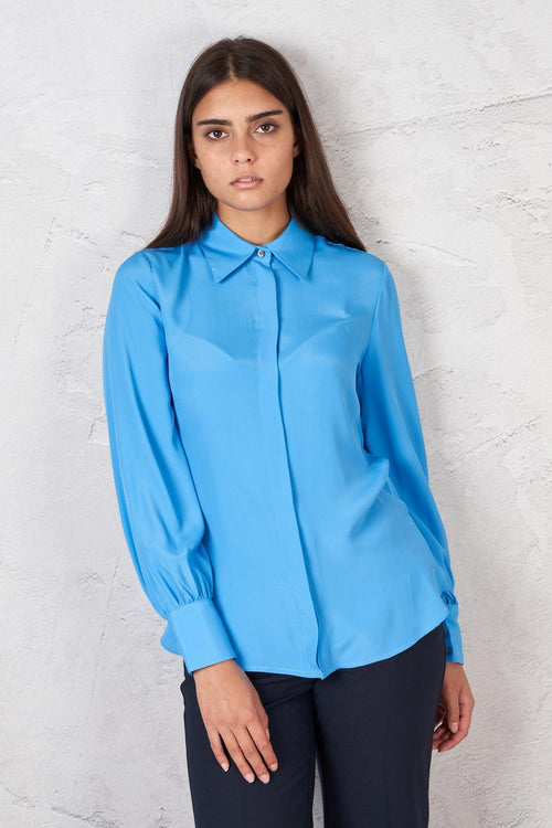 Camicia in misto seta - 2