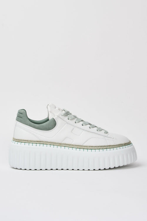 Sneaker Bianco+pistacchio Donna