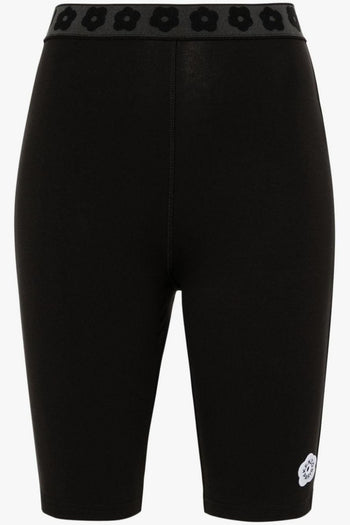 Short Nero Donna Aderente Stile Ciclista - 4