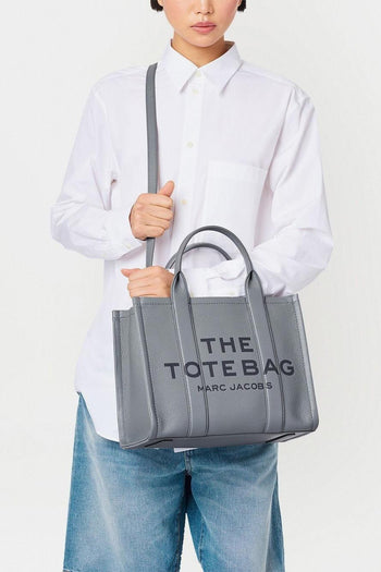 Borsa Cuoio Grigio The Tote Bag - 3