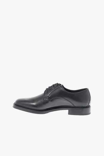 Stringata in pelle Uomo Stringata - 3
