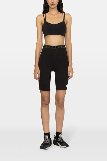 Short Nero Donna Aderente Stile Ciclista - 2