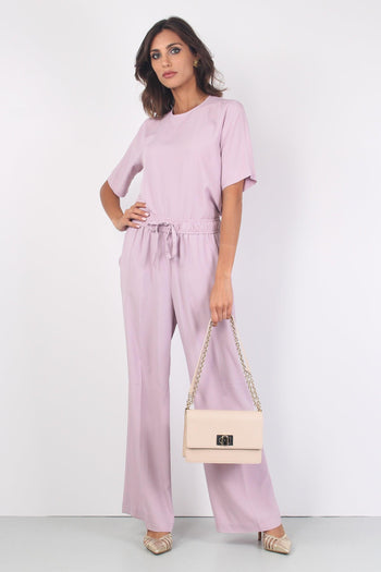 Casacca Crepe Viscosa Lilla - 2