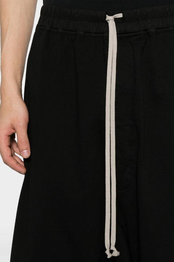 Rick Owens Drkshdw Bermuda Cotone Nero Coulisse - 3