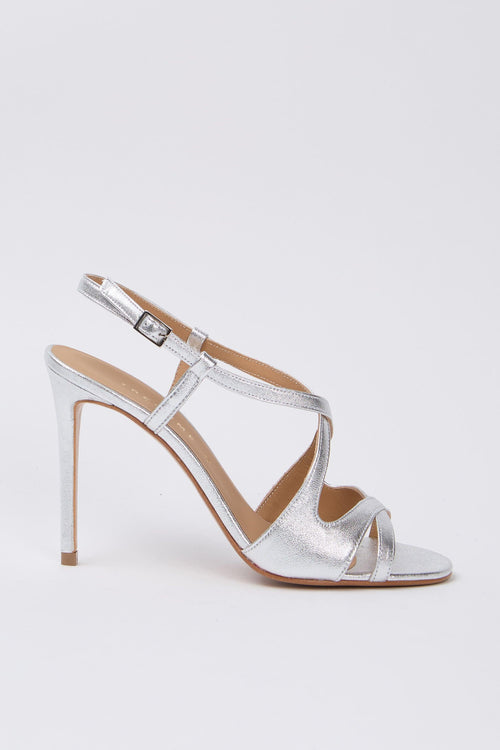 Sandalo Argento Donna