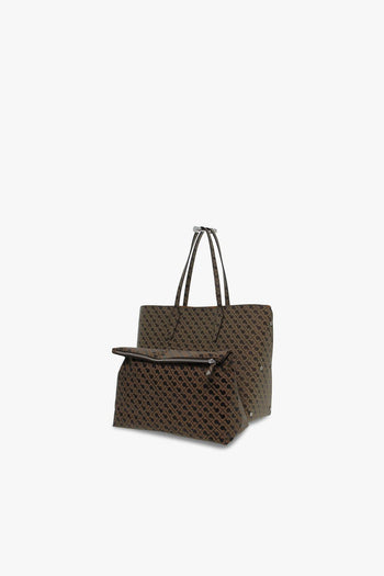 Shopping bag - moka e orange Donna Shopping bag - 2