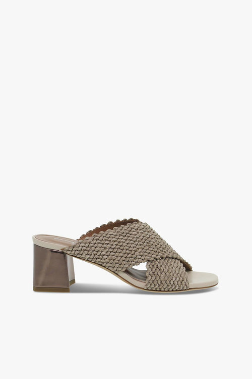 Sandalo con tacco - carne e panna Donna Sandalo con tacco