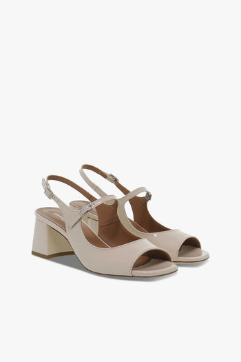 Sandalo con tacco - panna Donna Sandalo con tacco - 5