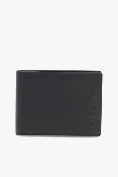 Portafoglio WALLET in pelle nero Uomo Portafoglio